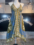 Sage Mable Batik Dress C6