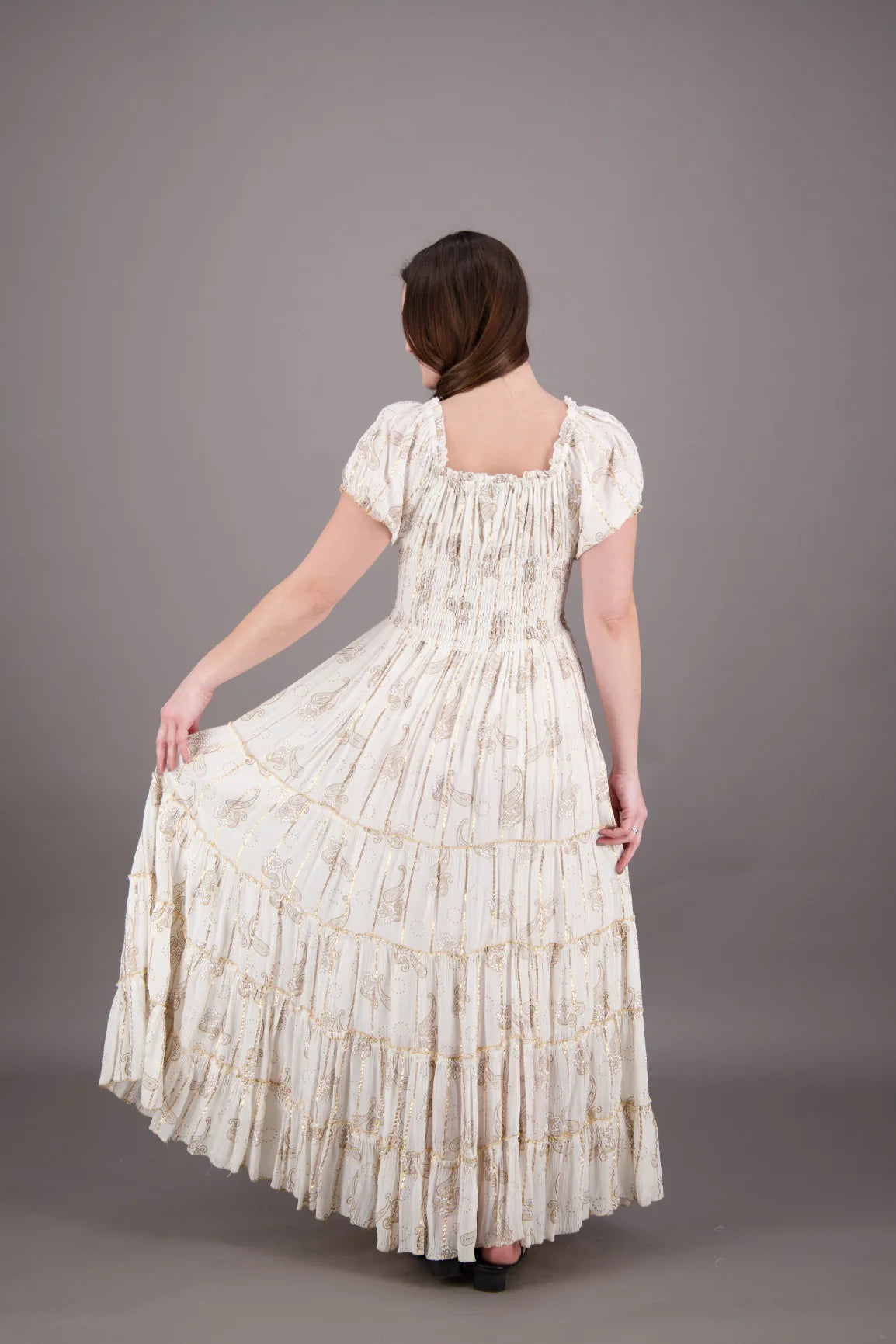 Emily Glitter Boho Dress BeautifulDresses-AZ Emily Glitter Boho Dress BeautifulDresses-AZ