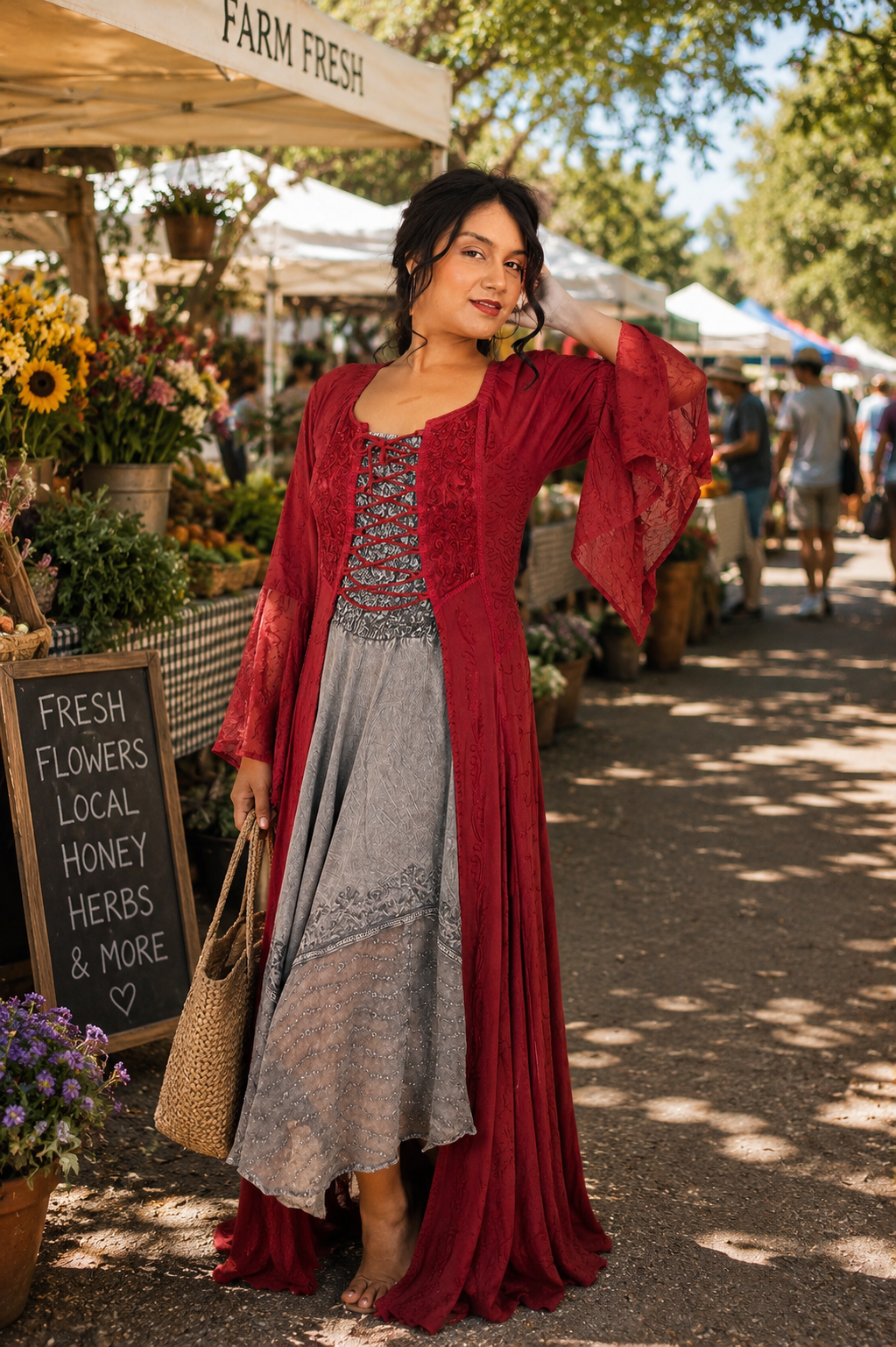 Burgundy Ren Jacket