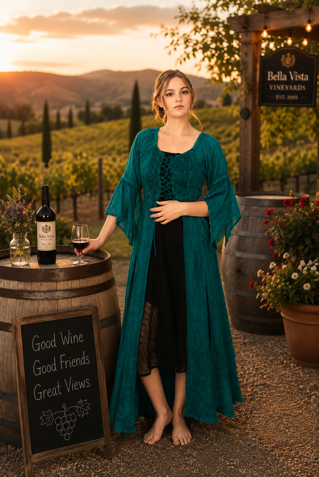 Turquoise Ren Jacket