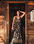 Glitter Leaf Tank Maxi