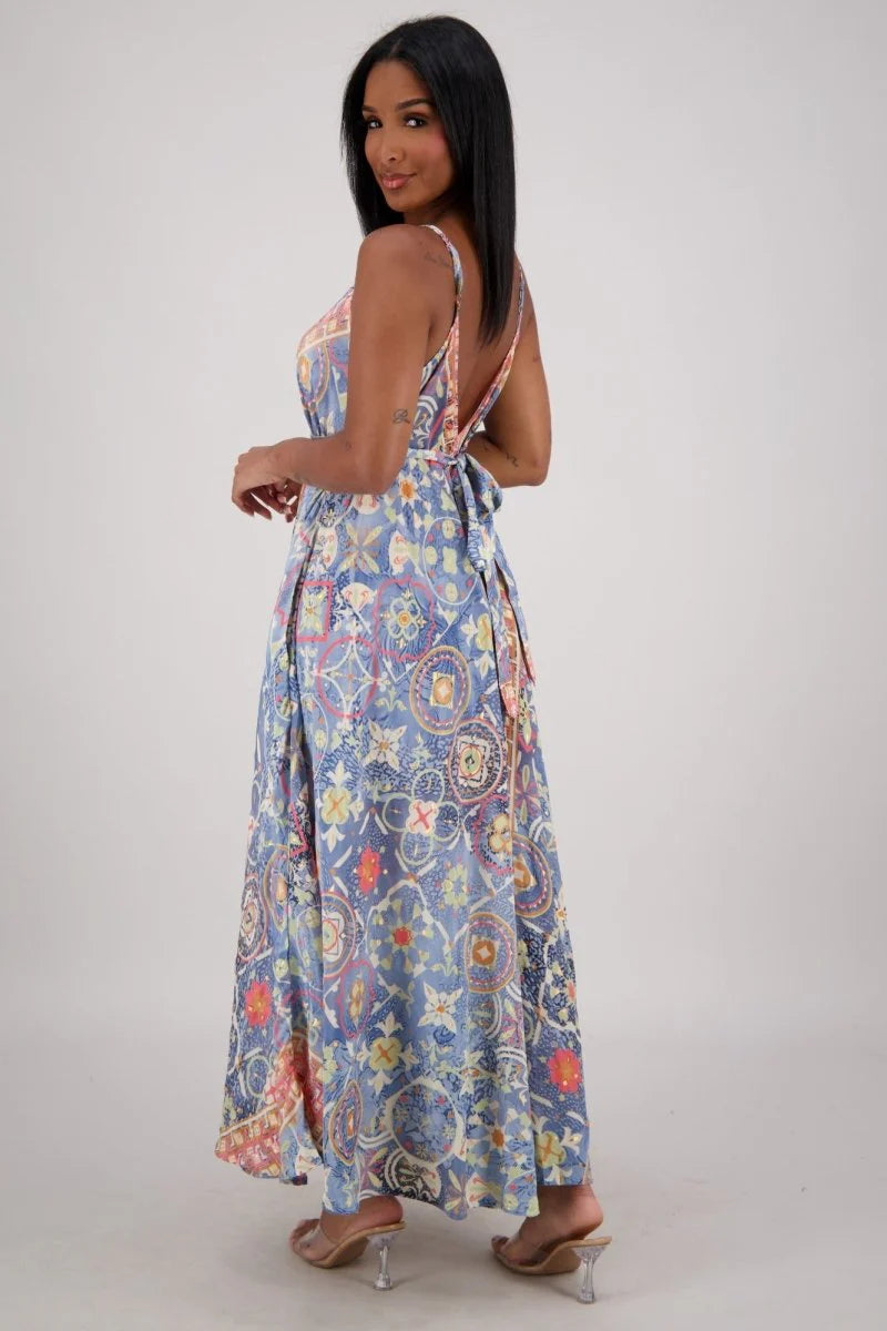 The Vacation Sunset Oasis Dress