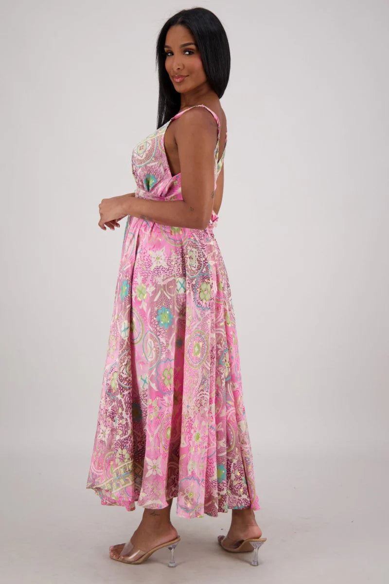 The Vacation Sunset Oasis Dress
