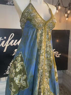 Sage Mable Batik Dress C6