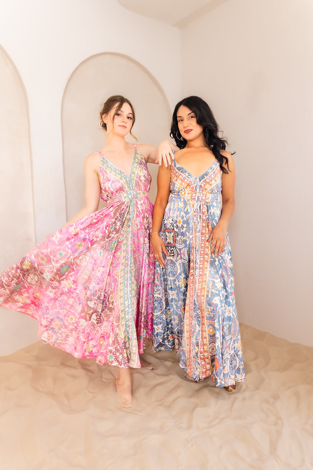 The Vacation Sunset Oasis Dress