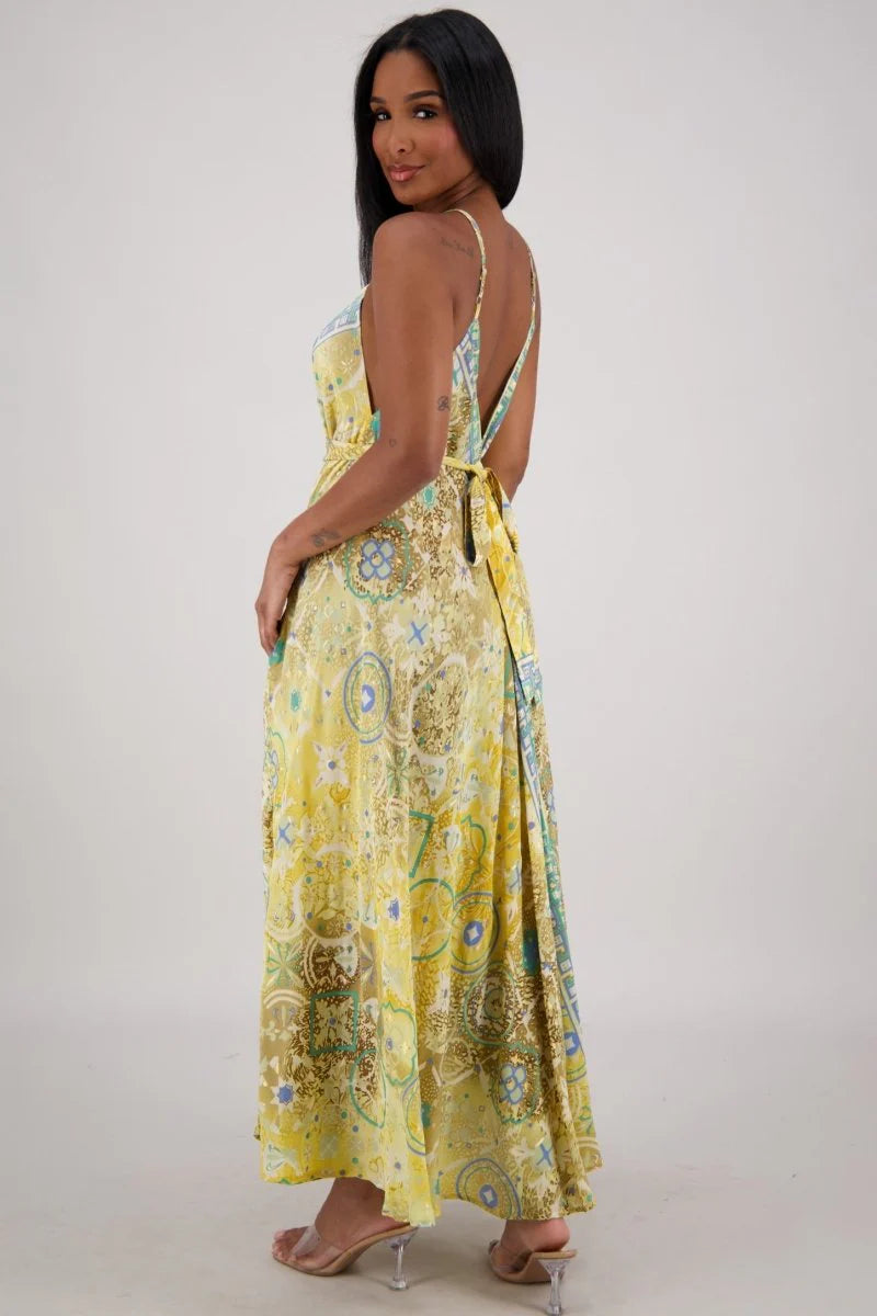 The Vacation Sunset Oasis Dress