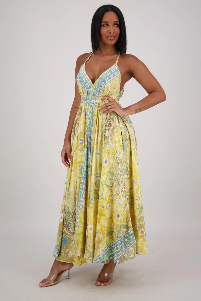 The Vacation Sunset Oasis Dress